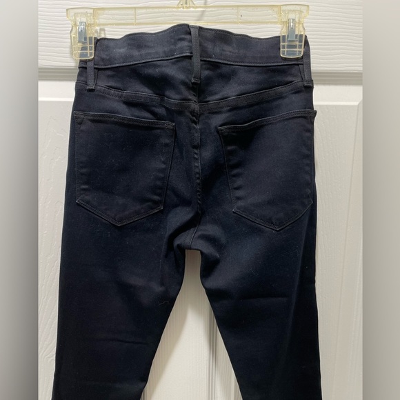 FRAME Denim Le High Skinny Triple Fringe-hem Jeans Size 24 - Picture 6 of 15